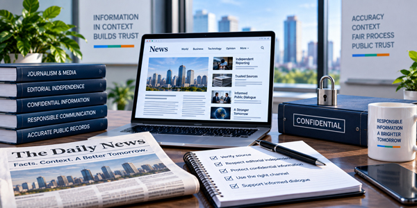 Publication confidentiality and responsible information exchange