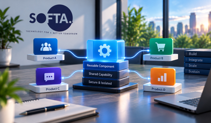 Reusable engineering capability across multiple digital products