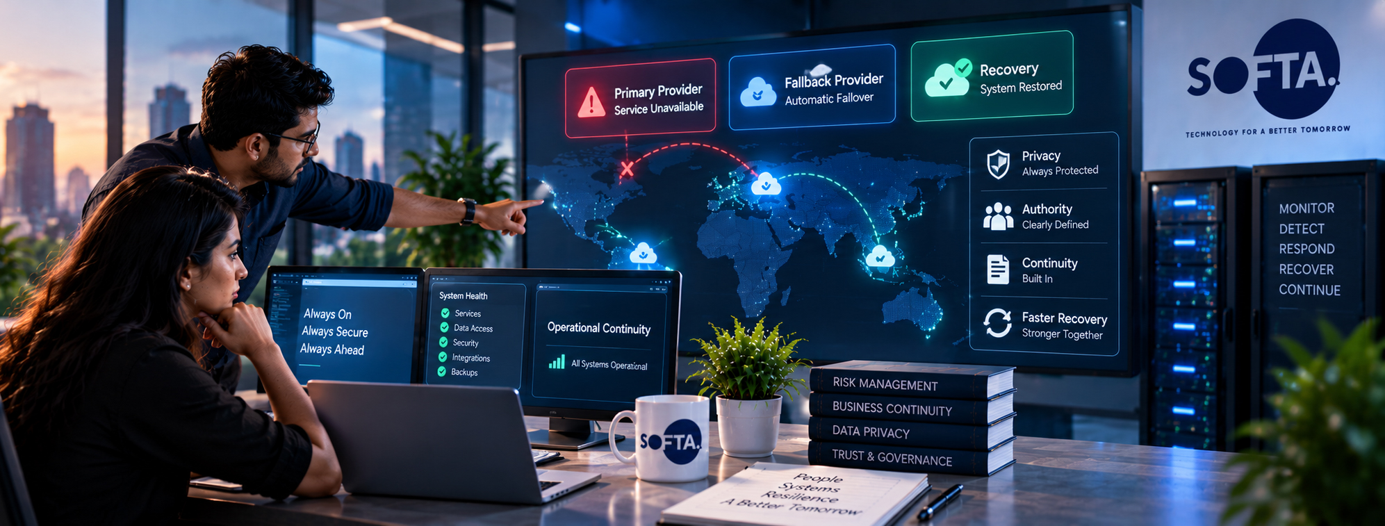 Resilience continuity and reliable digital operations