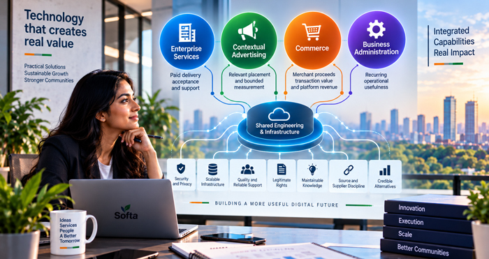 Economic model and technical direction of Softa