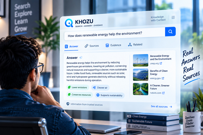 KHOZU search results with evidence and sources