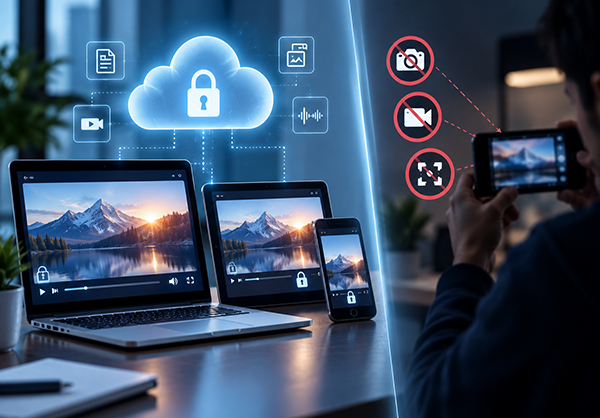Protected media delivery and access boundaries