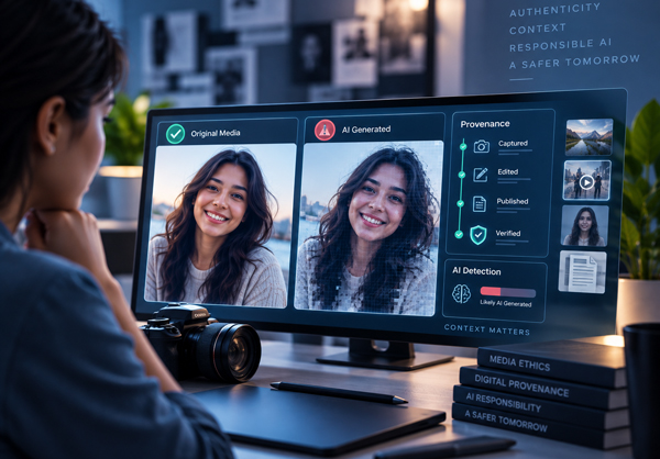 Media provenance and synthetic content verification