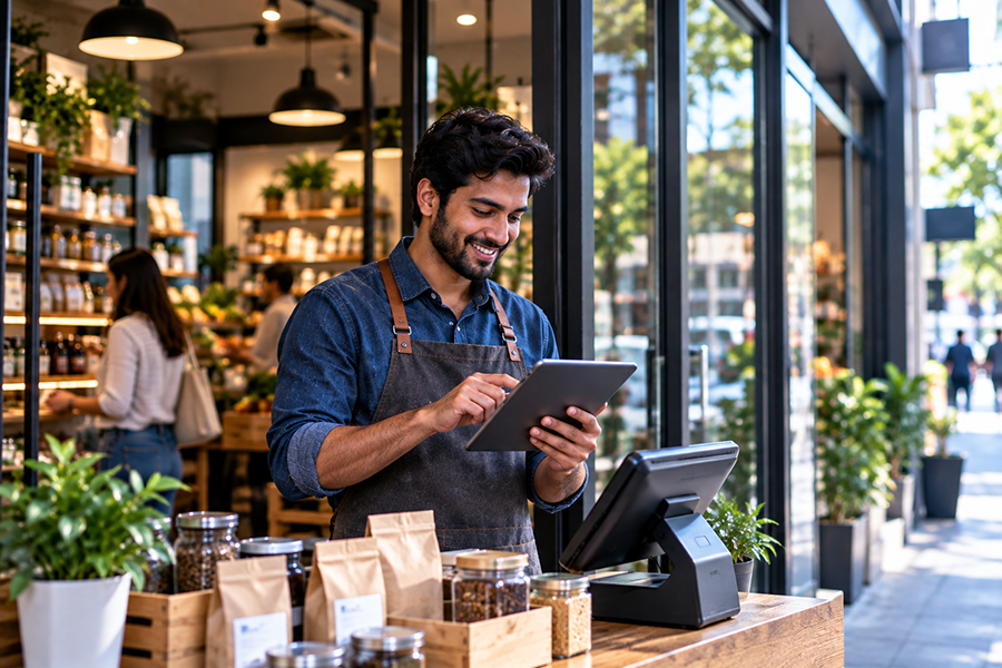 Local commerce and business systems