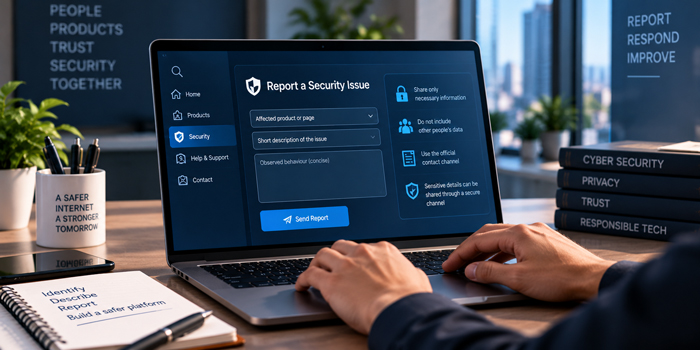 Technical security issue identification and responsible reporting