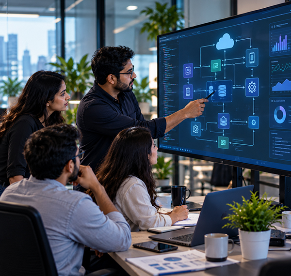 Software engineers building digital systems
