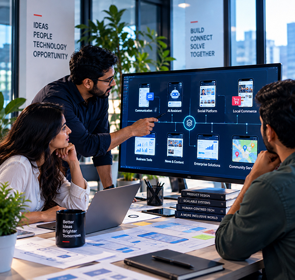 AI software and connected platform architecture
