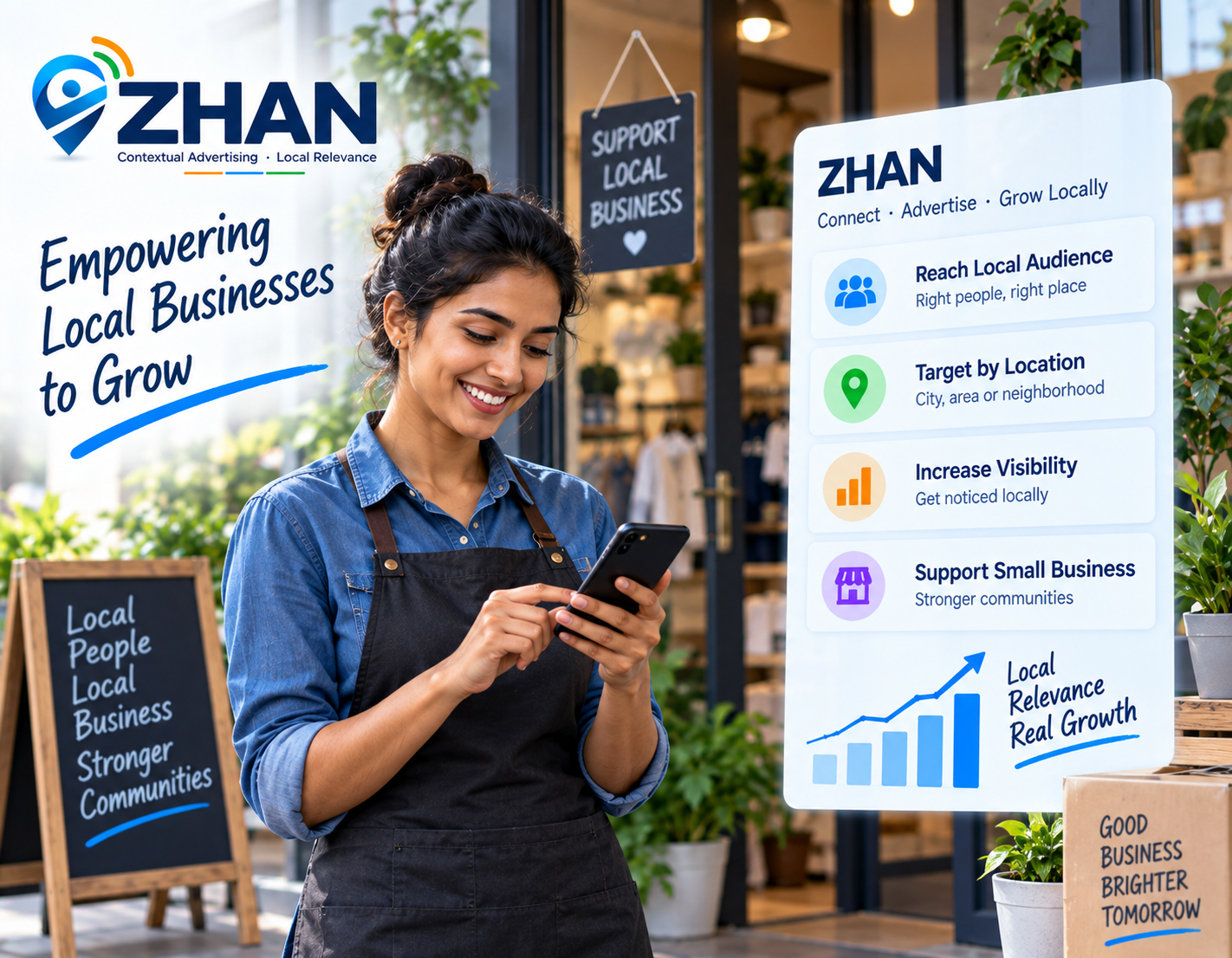 ZHAN contextual advertising and commercial relevance
